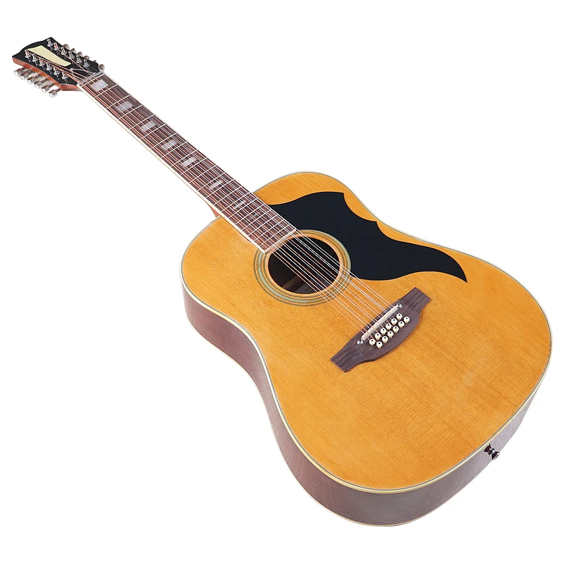 Dobro Resonator Guitar - Acoustic Guitar 12 String Natural Color