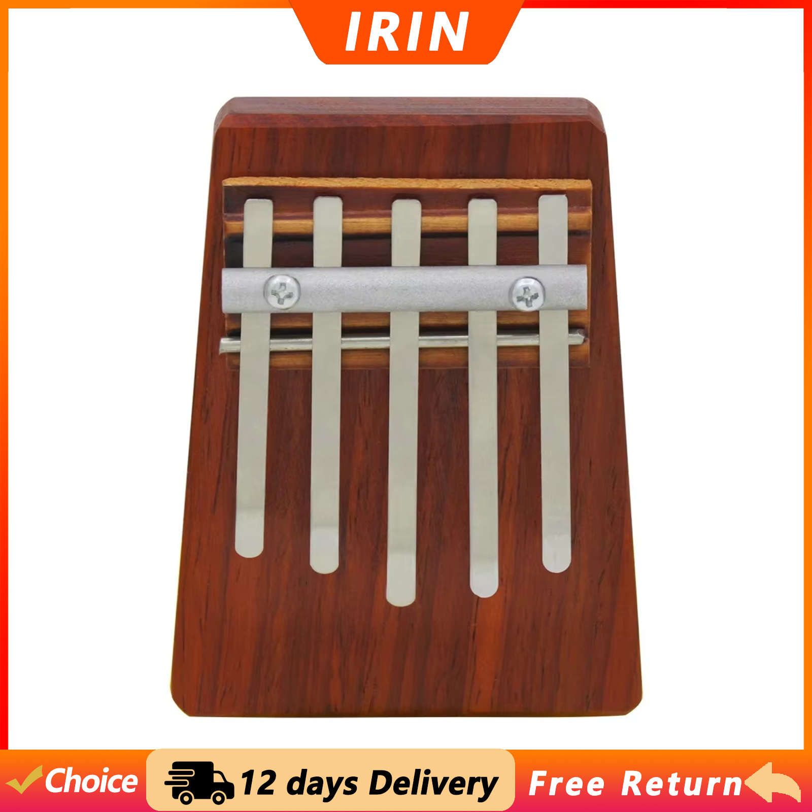 Musical Instrument Of Keyboard - IRIN Kalimba 5 Tone Thumb Piano