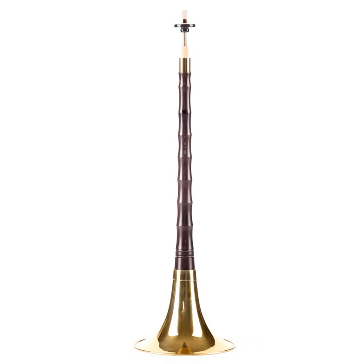 Musical Instrument In Chinese - Ebony Wood Suona Horn D Key