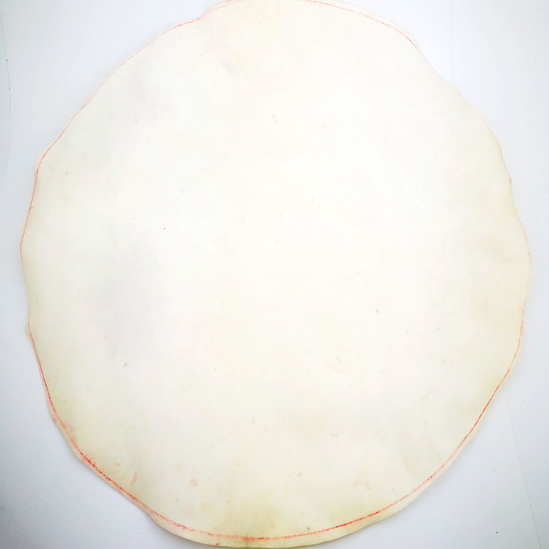 Musical Instrument Africa - 23-90cm Natural Flat Round Piece Goatskin