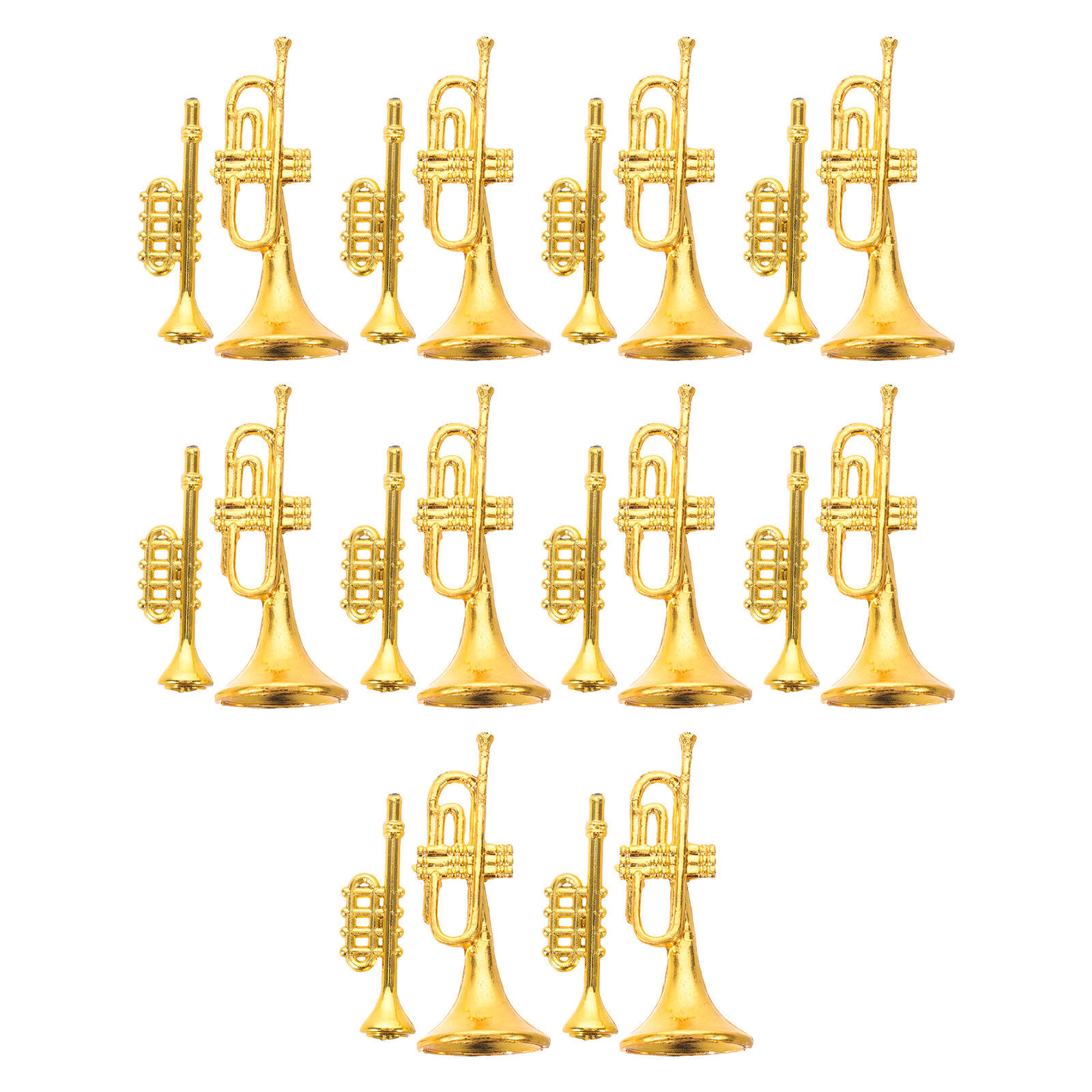 Musical Instrument Xmas Ornaments - 20Pcs Christmas Mini Musical Instrument Ornaments