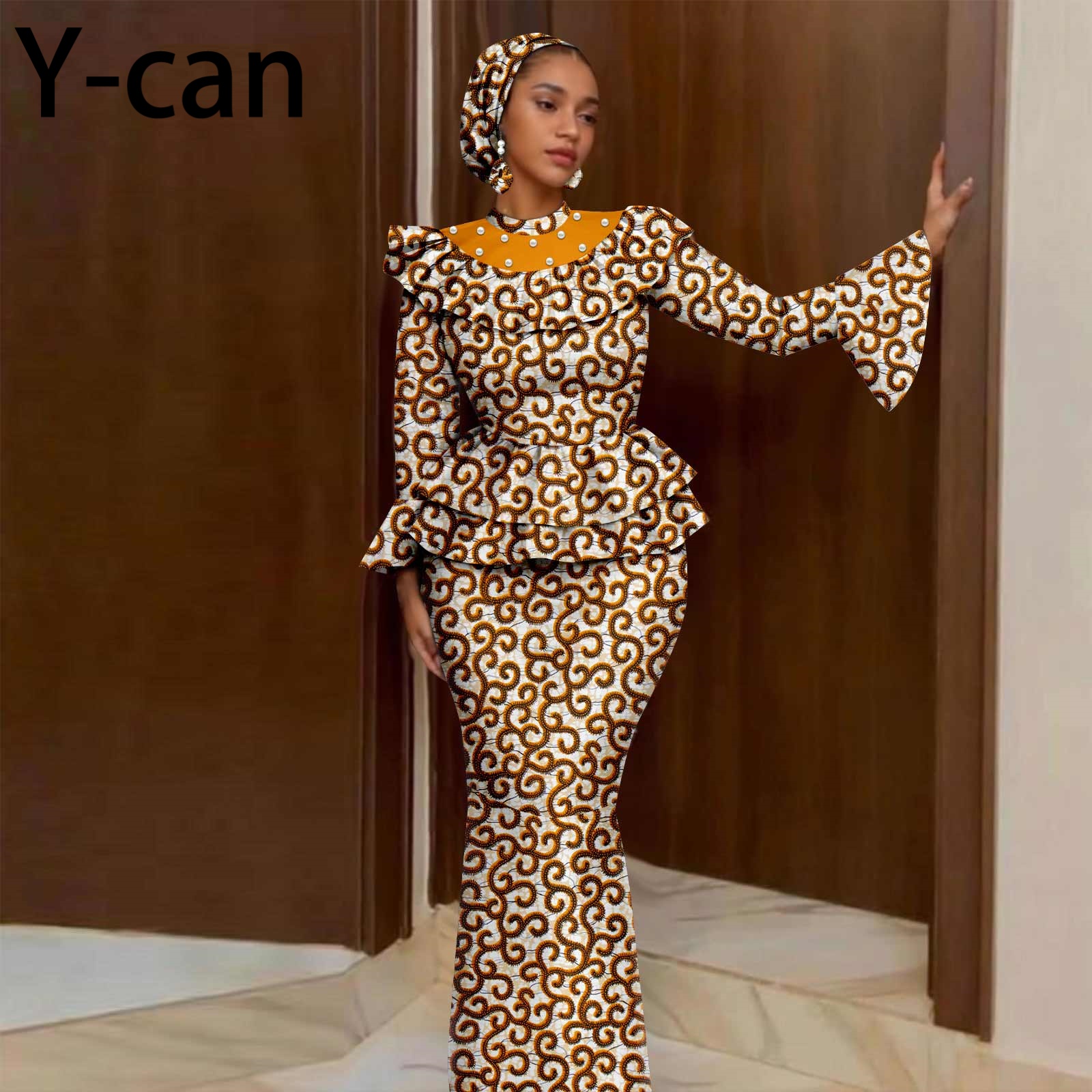 Musical Instrument Africa - African Dresses for Woman Luxury Horn