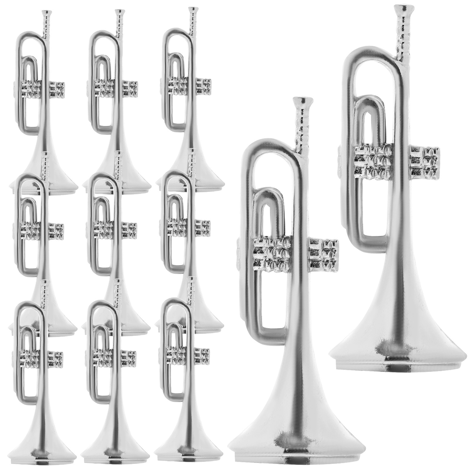 Musical Instrument Xmas Ornaments - 20Pcs Christmas Miniature Instruments Ornament Set