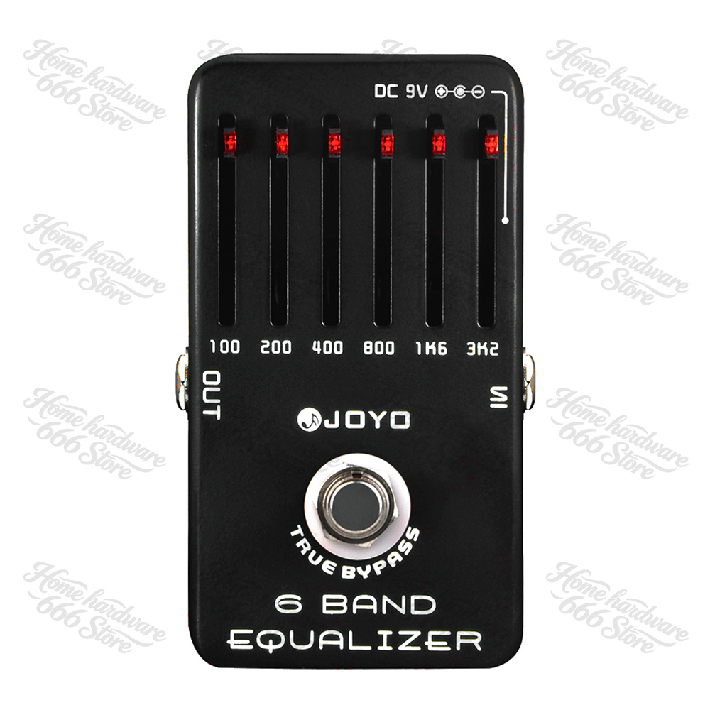 Dobro Resonator Guitar - JF-11 6-Band Equalizer Guitar Effect Pedal