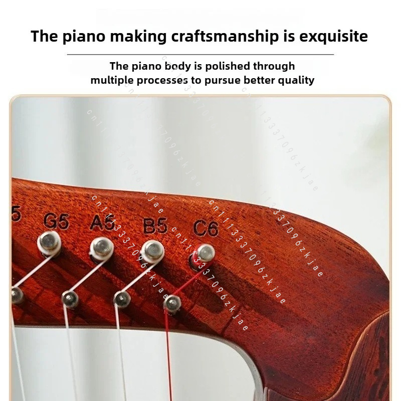 Handmade 15 Tone Harp Sound Th - Musical Instrument For Beginners recension och pris