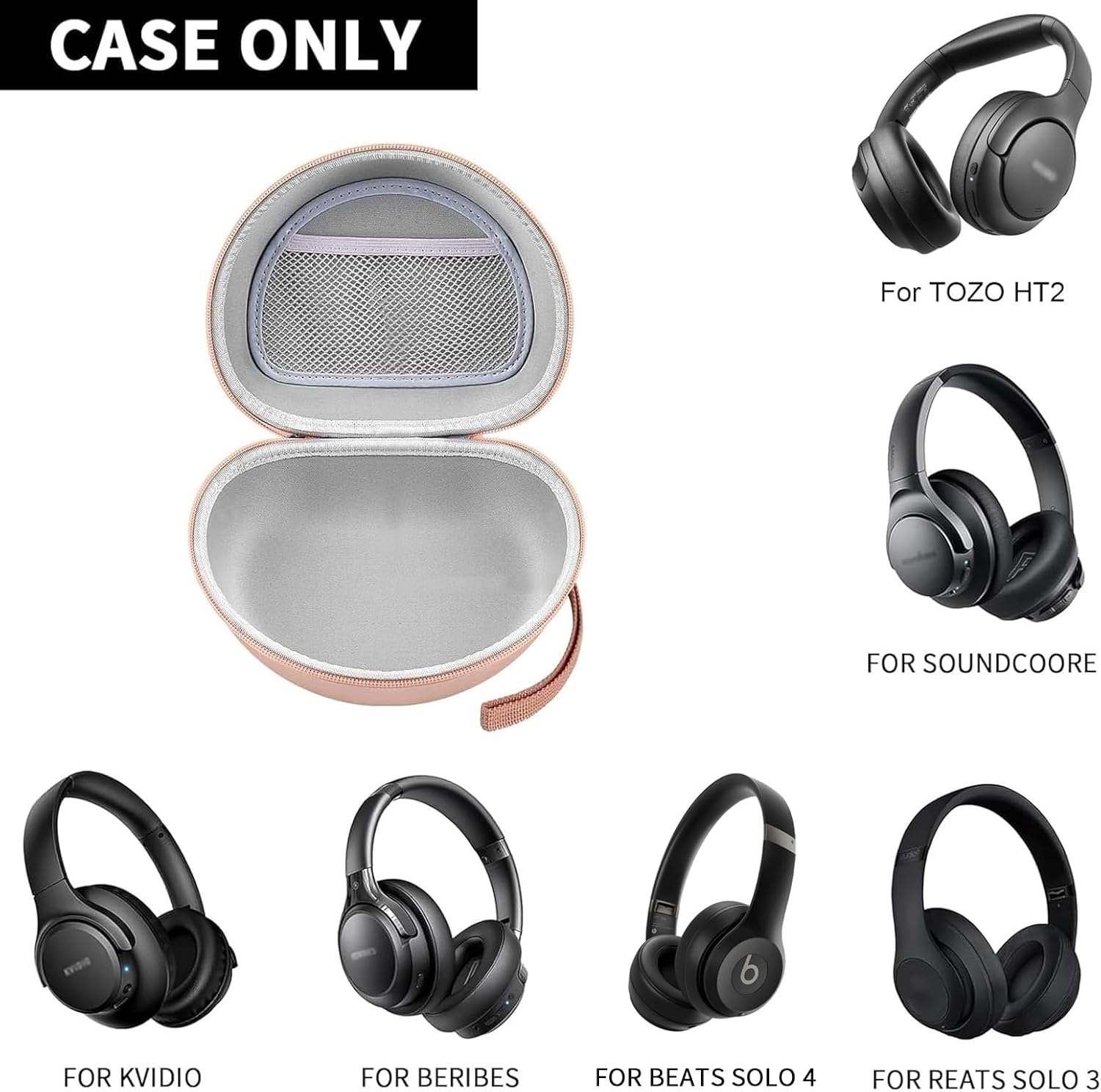 （Case only) Headphone Case for - Beats Headphone Solo 4 recension och pris