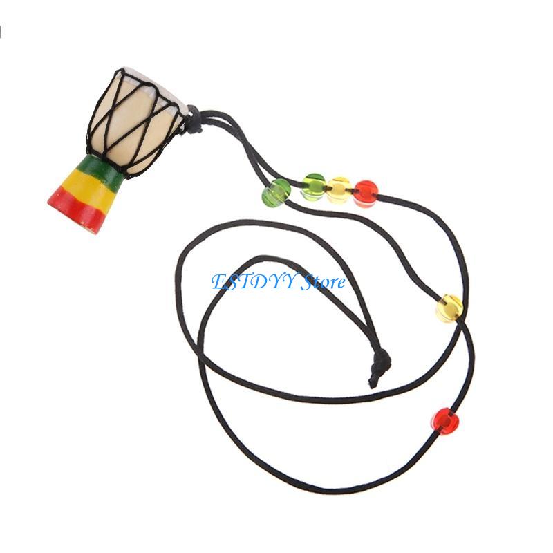 G6DE Djembe Percussion Pendant - Musical Instrument Africa recension och pris