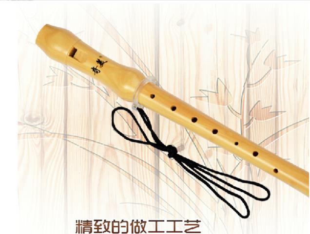 German-style Wooden Recorder 8 - Musical Instrument German recension och pris