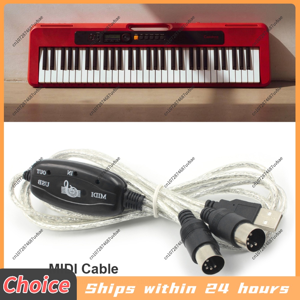 Professional MIDI Cable USB IN - Musical Instrument Of Keyboard recension och pris