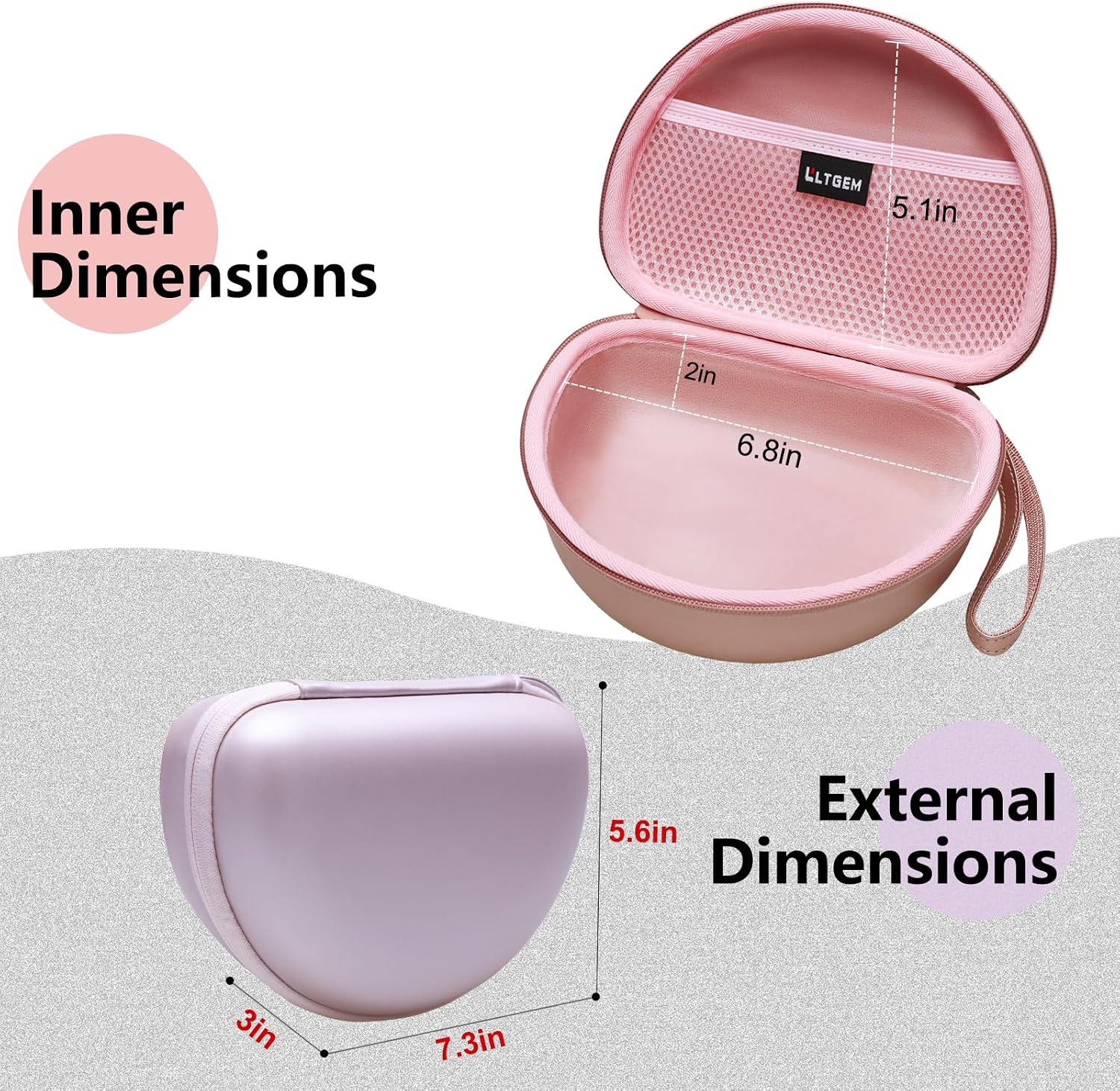 LTGEM Case Compatible with Bea - Beats Headphone Solo 4 recension och pris