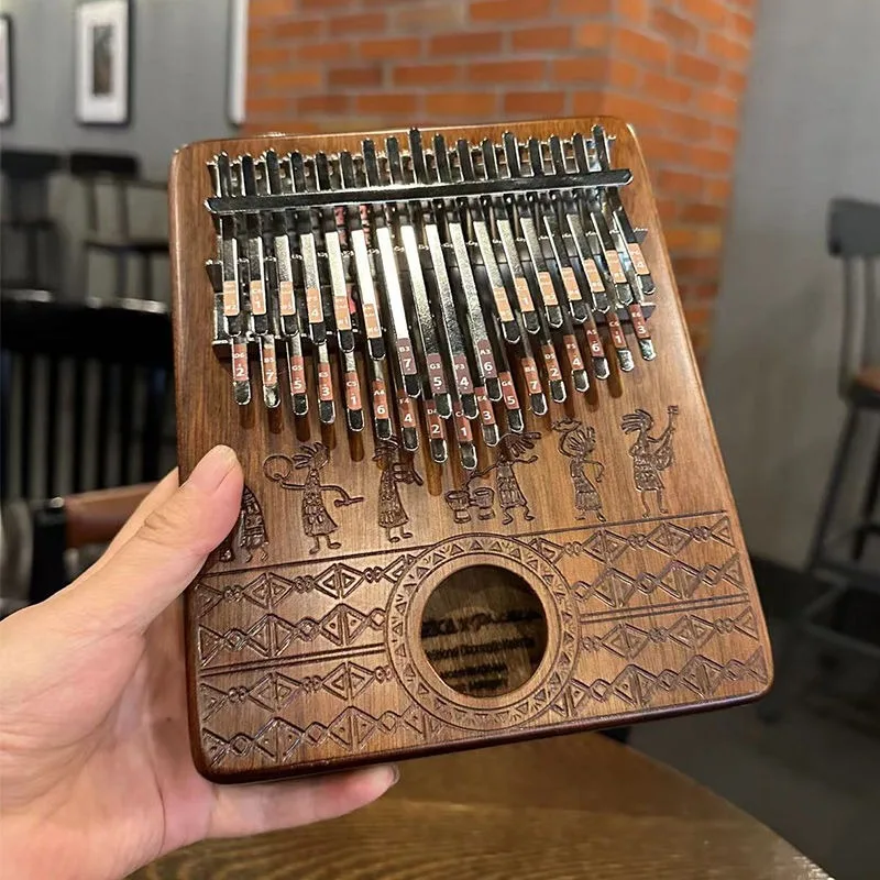 Wooden Kalimba Portable Childr - Musical Instrument Of Keyboard recension och pris
