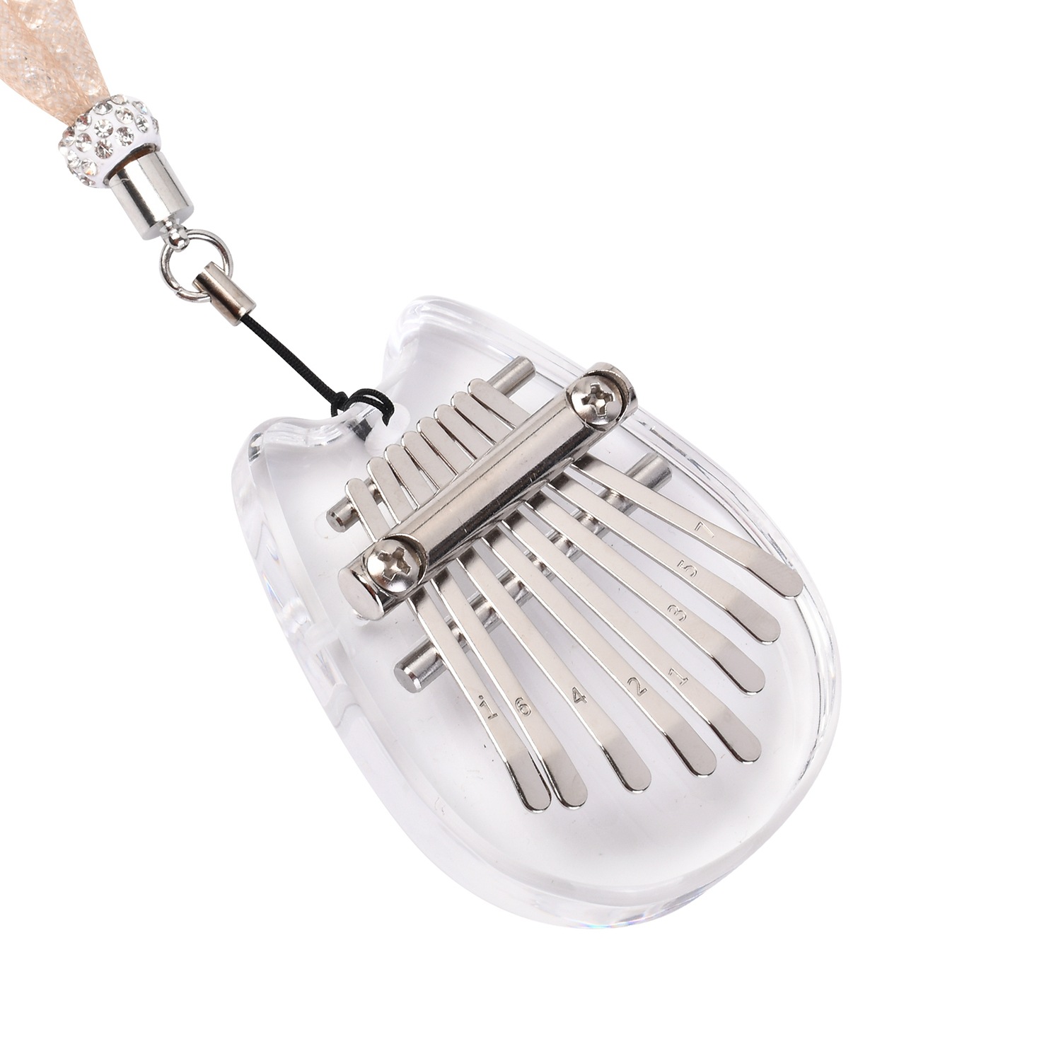 8 Key Mini Kalimba Exquisite F - Musical Instrument Marimba recension och pris