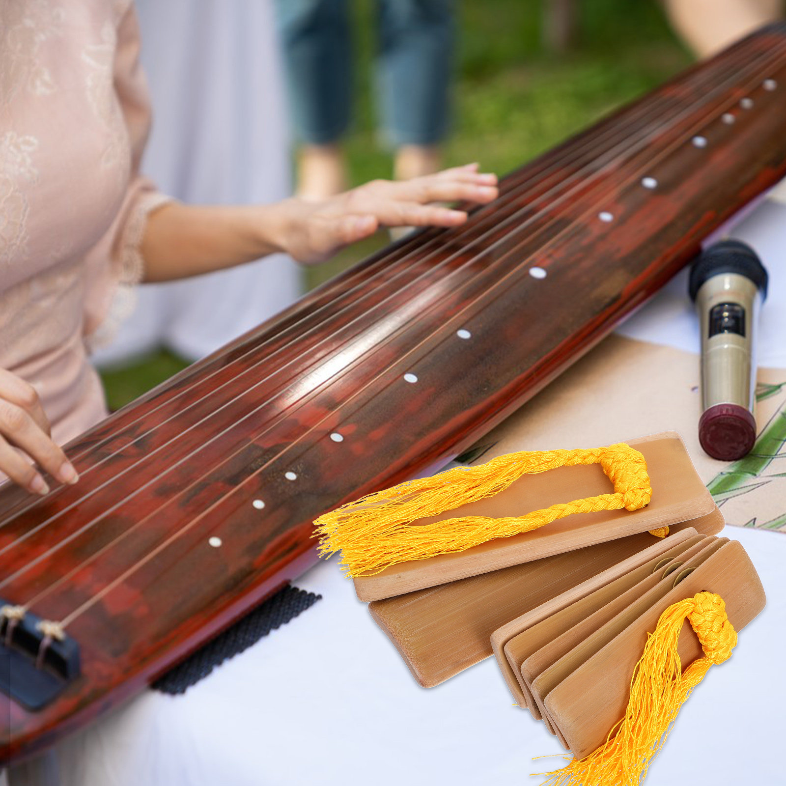 2Pcs Chinese Kuaiban Bamboo Cl - Musical Instrument In Chinese recension och pris