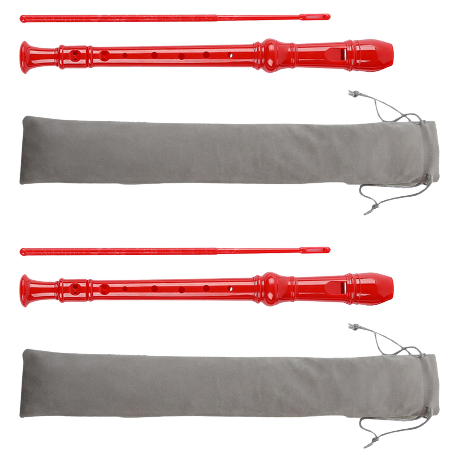 2Sets Soprano Recorder for Mus - Musical Instrument German recension och pris