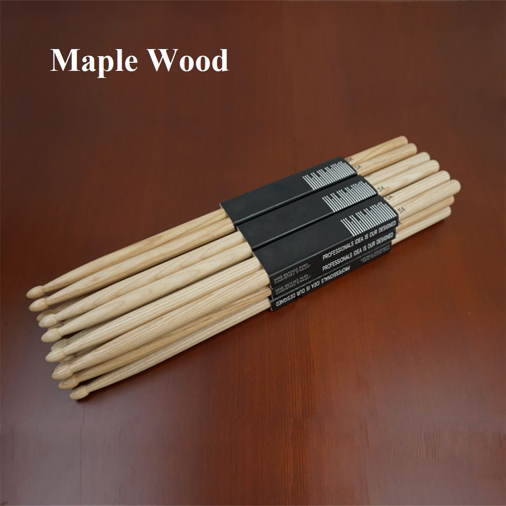 1 Pair 5A/7A Maple Wood Drumst - Musical Instrument Marimba recension och pris