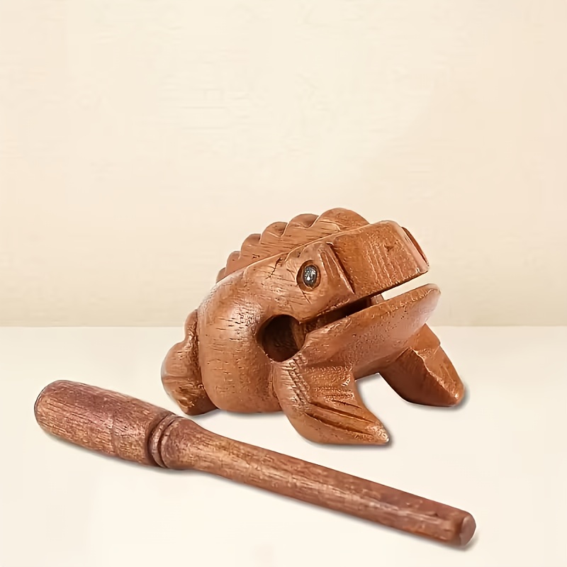 Wooden Frog Classic Handmade P - Musical Instrument Africa recension och pris