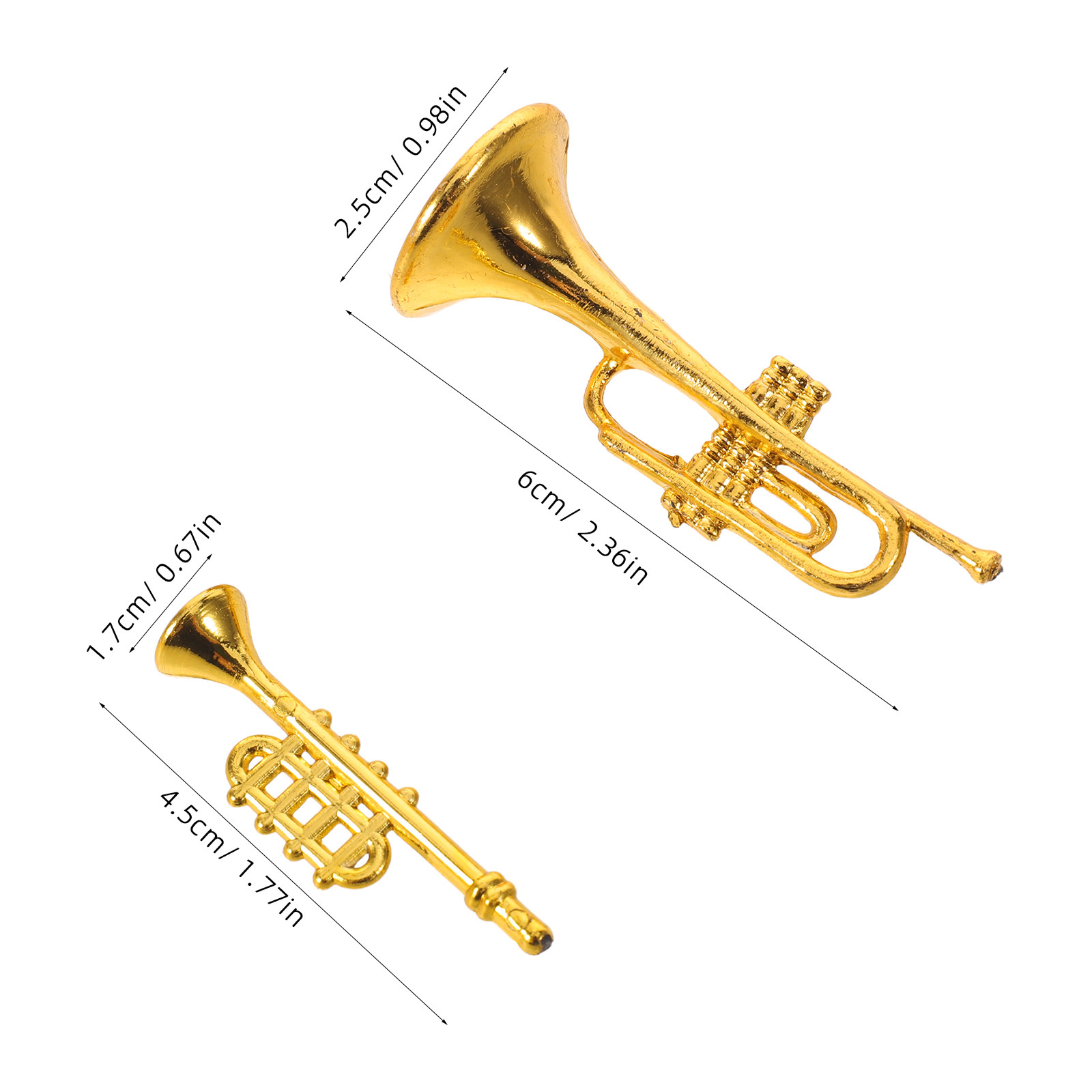 20Pcs Mini Musical Instrument  - Musical Instrument Xmas Ornaments recension och pris