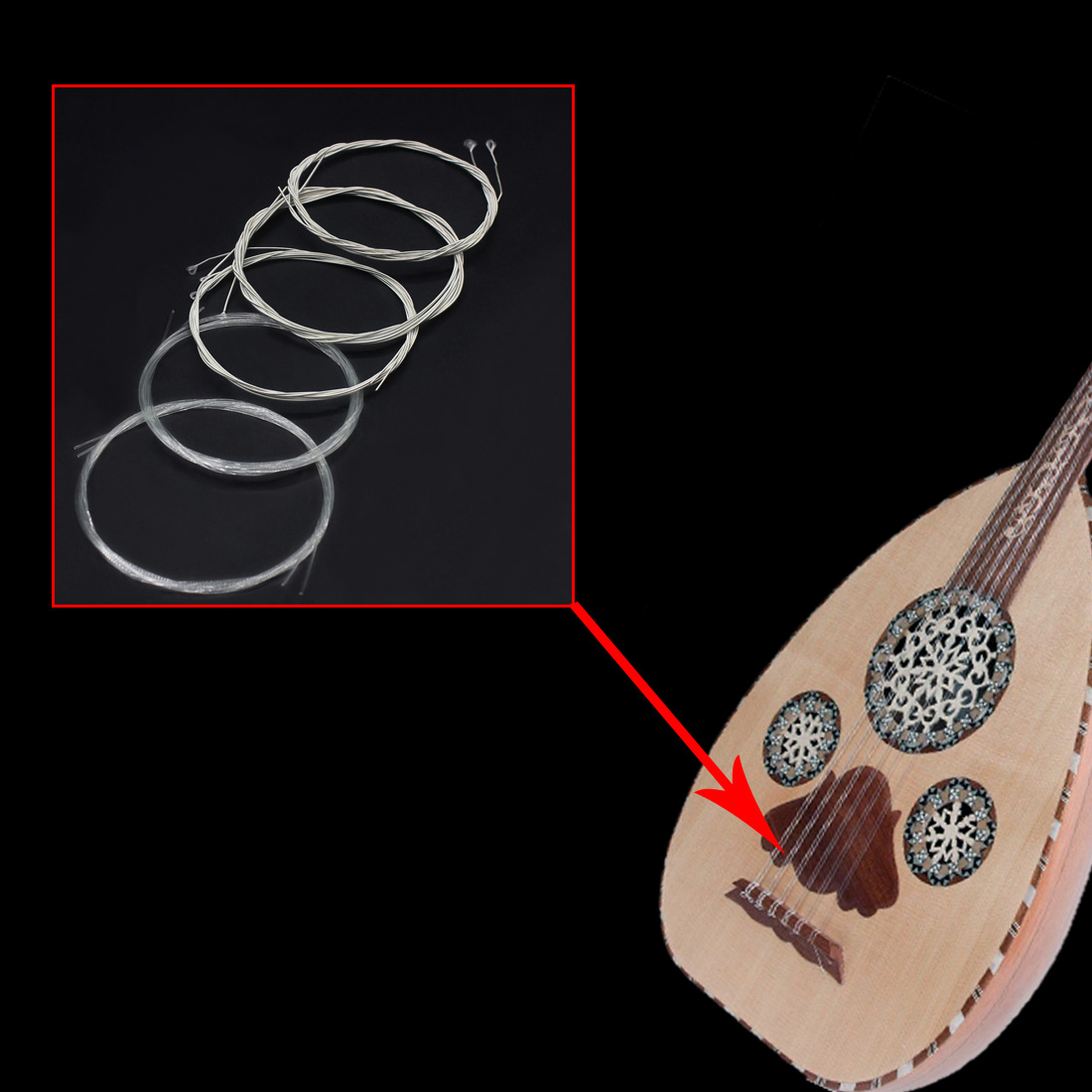 IRIN Oud Strings Turkey Oud Ar - Musical Instrument Tabla recension och pris