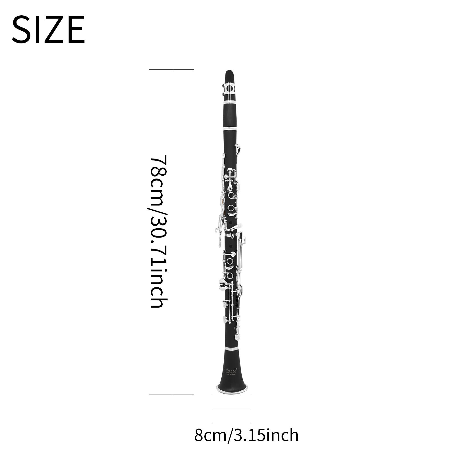 IRIN IN590 G Key 17 Keys Clari - Musical Instrument German recension och pris