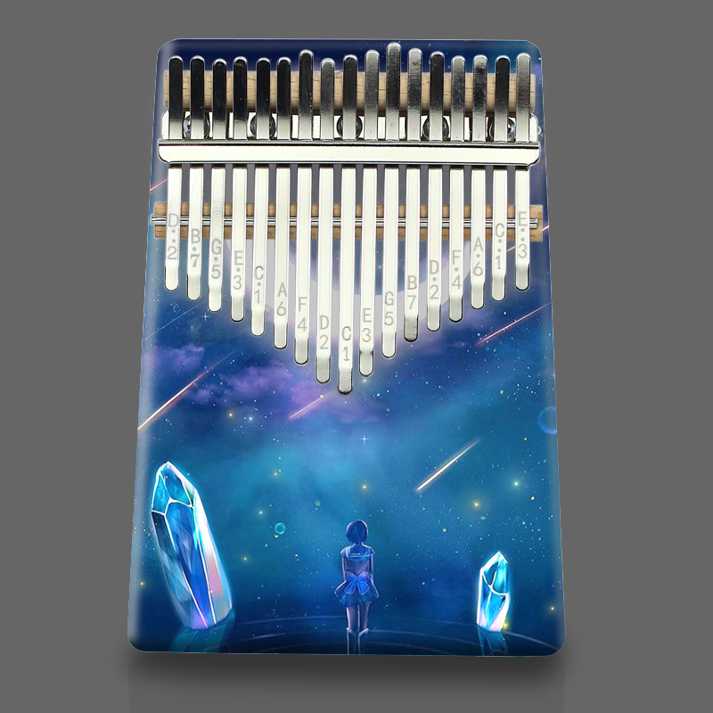 17-Tone Kalimba Color Thumb Pi - Musical Instrument For Beginners recension och pris