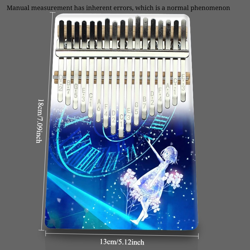 17-Tone Kalimba Color Thumb Pi - Musical Instrument For Beginners recension och pris