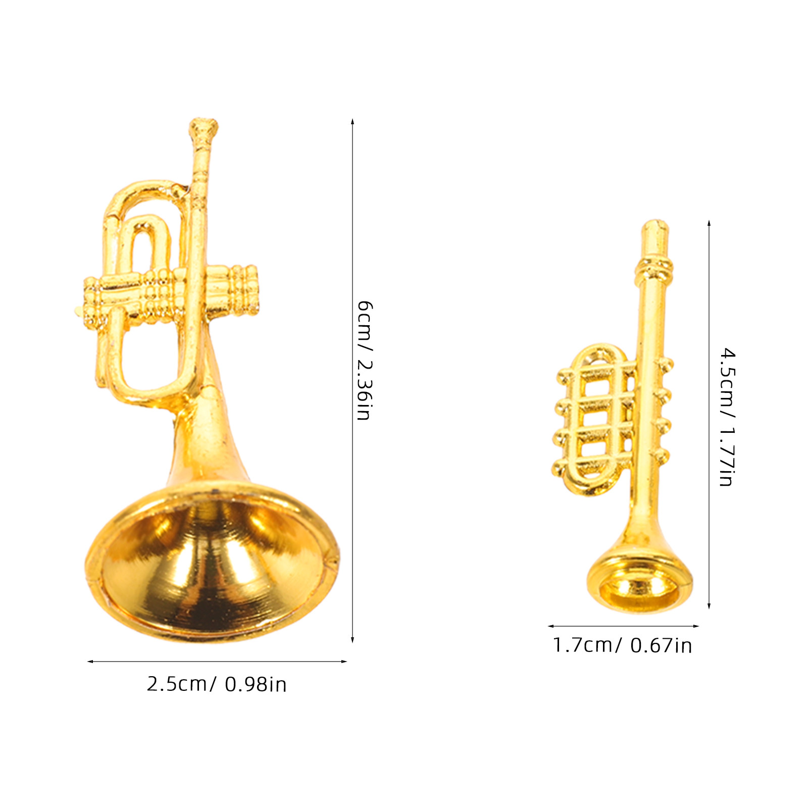 20Pcs Mini Musical Instrument  - Musical Instrument Xmas Ornaments recension och pris