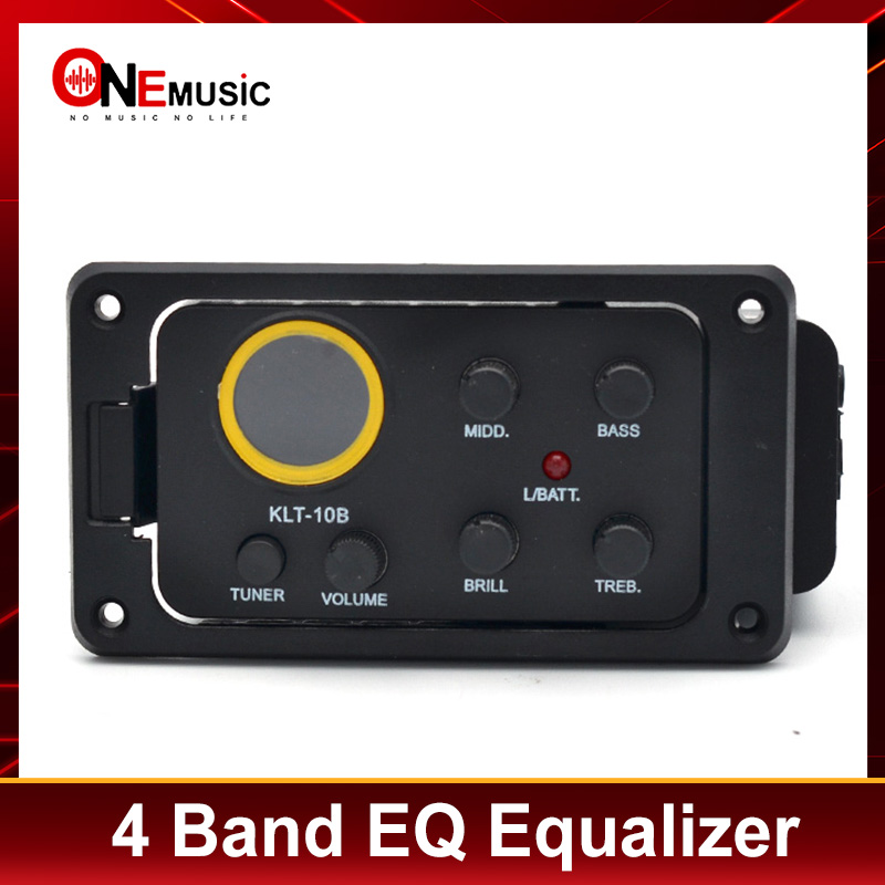 KLT-10B 4 Band EQ Equalizer Pr - Dobro Resonator Guitar recension och pris