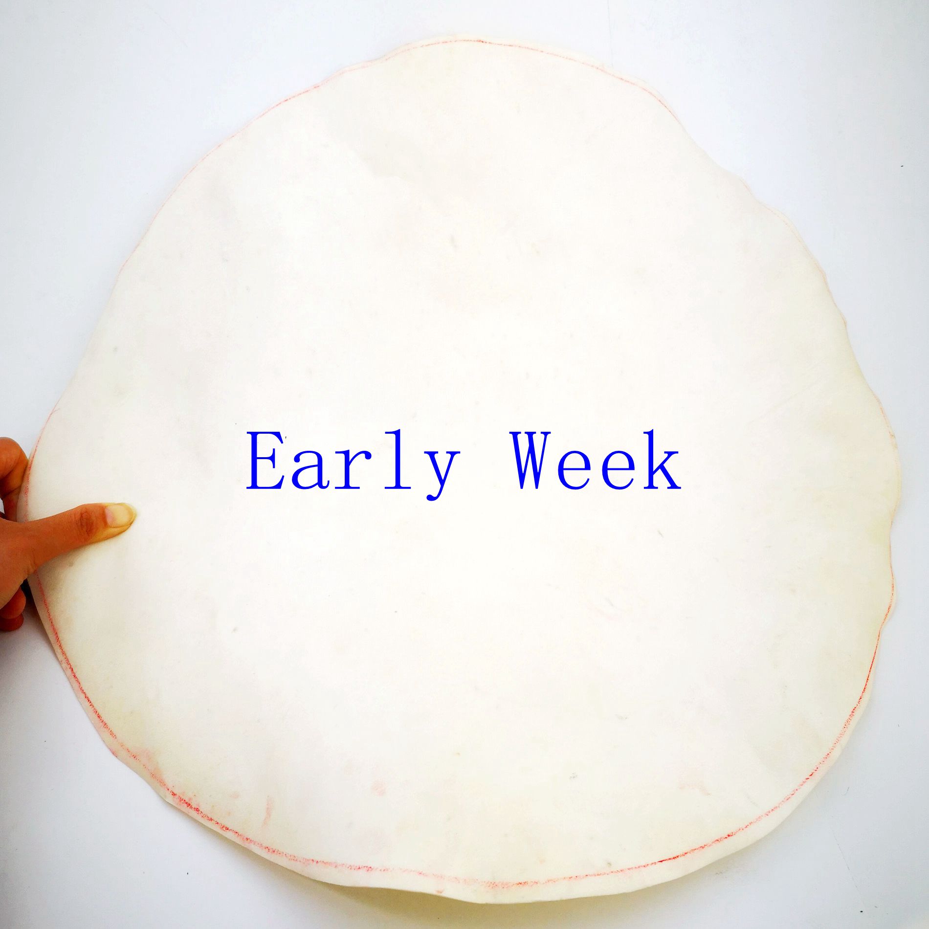 23-90cm Natural Flat Round Pie - Musical Instrument Africa recension och pris
