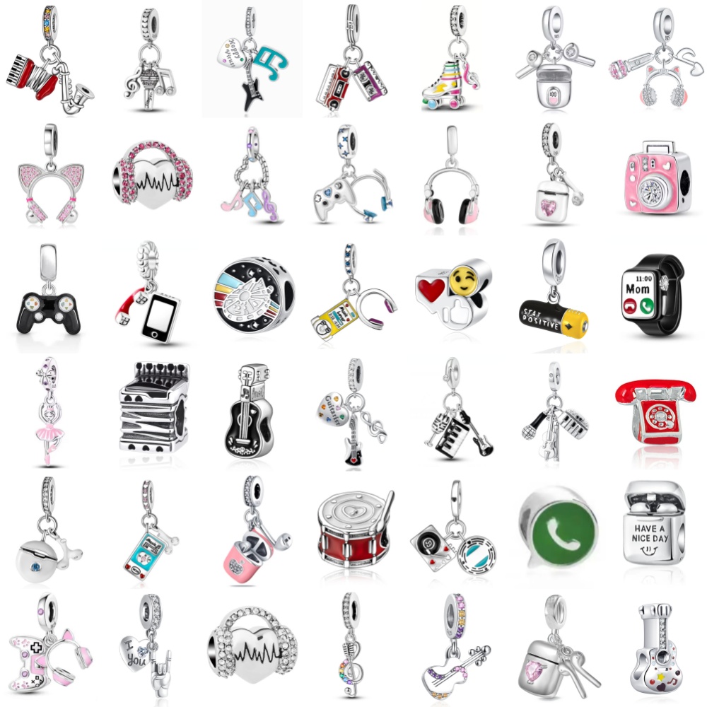 New 925 Silver musical note in - Musical Instrument Tabla recension och pris