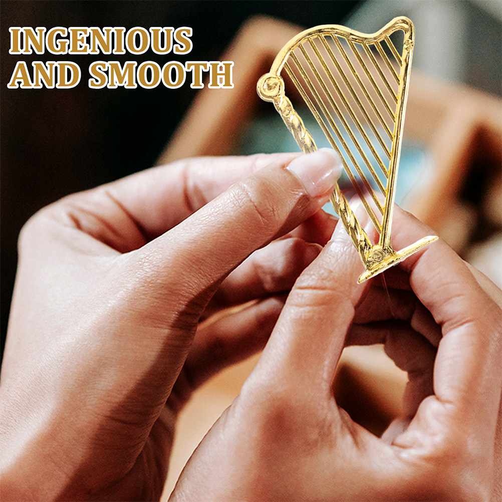100Pcs Mini Harp Decoration Ch - Musical Instrument Xmas Ornaments recension och pris