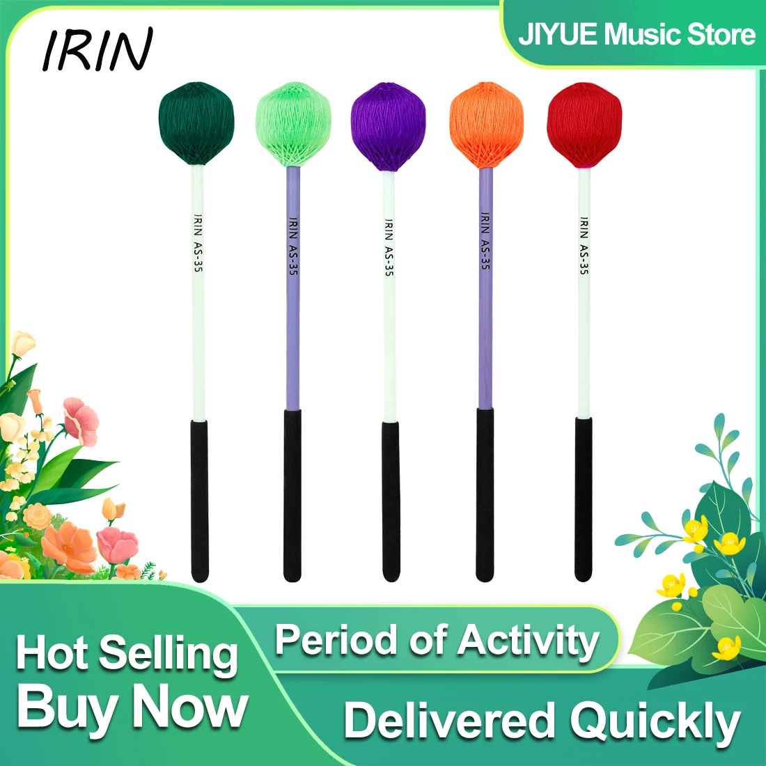 IRIN Marimba Mallets For Bass  - Musical Instrument Marimba recension och pris
