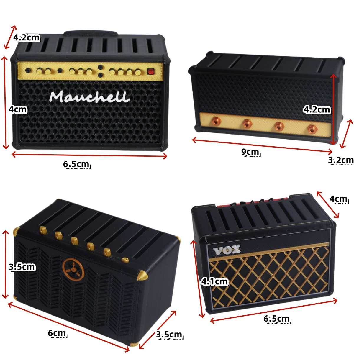 Guitar Pick Holder, 3D Printed - Cajon Musical Instrument recension och pris