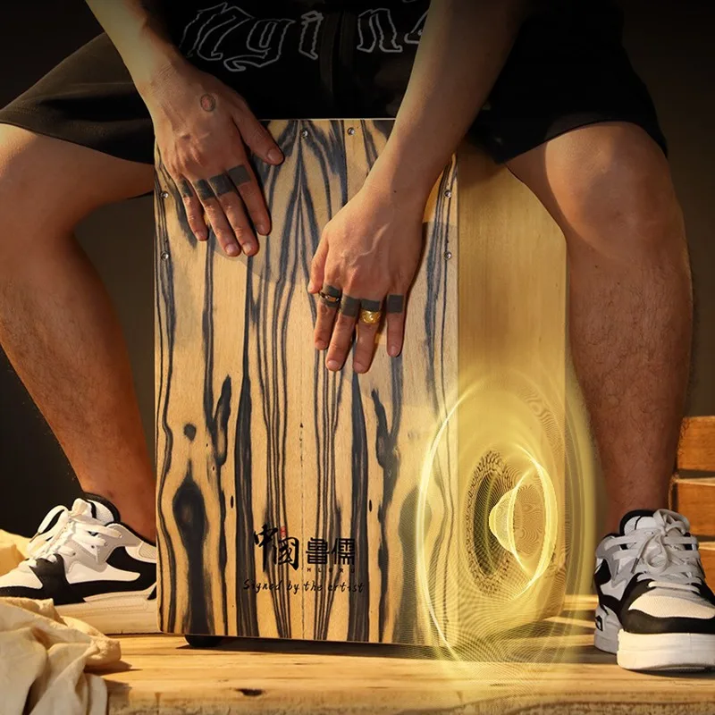 Solid Wood Cajon Box Drum Prof - Cajon Box Drum recension och pris