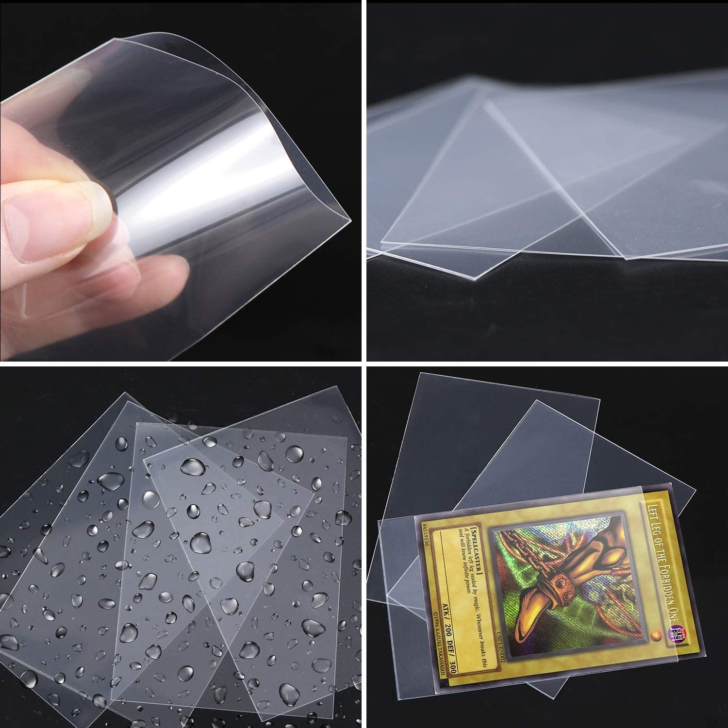 100pcs Transparent Card Sleeve - Cajon Musical Instrument recension och pris