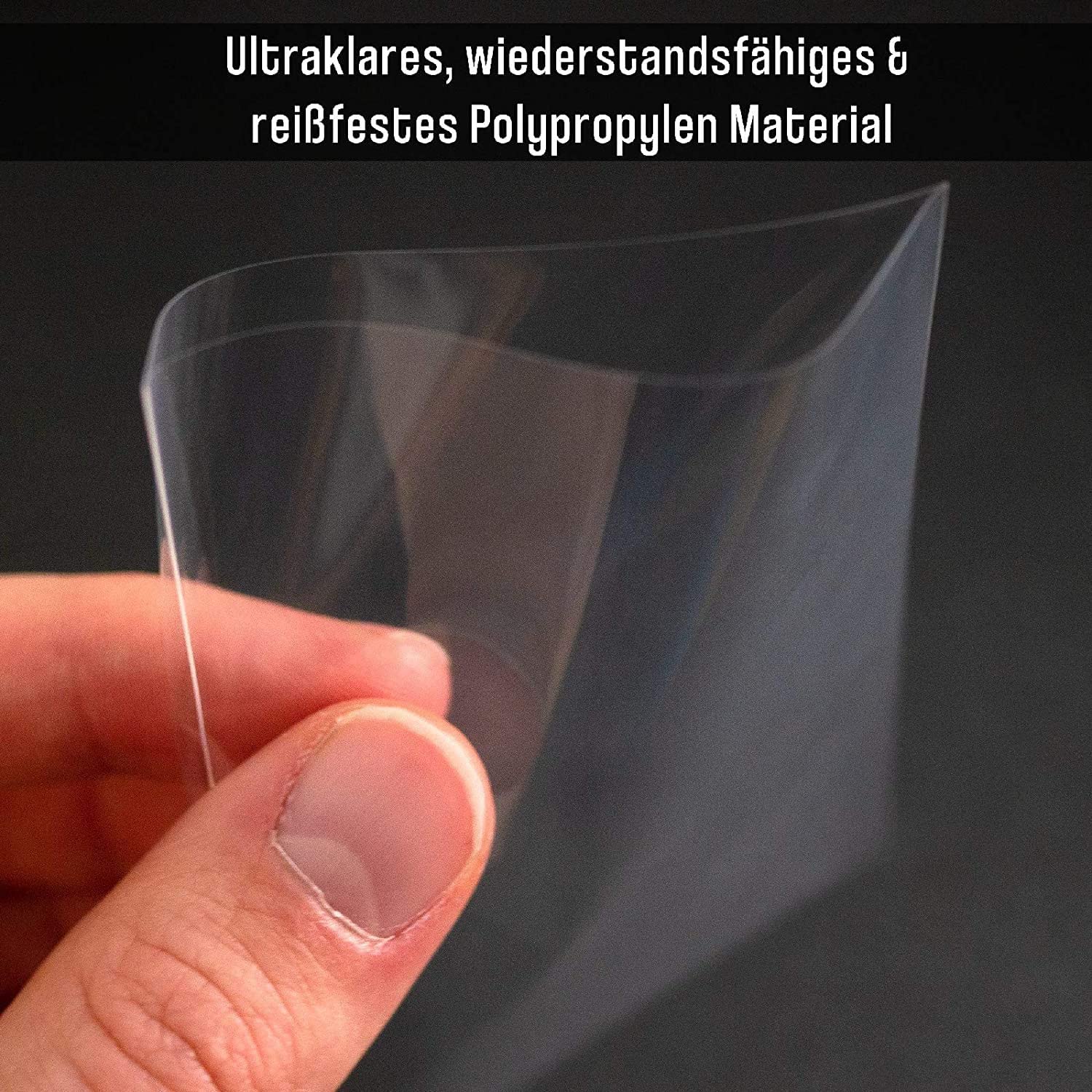 100pcs Transparent Card Sleeve - Cajon Musical Instrument recension och pris