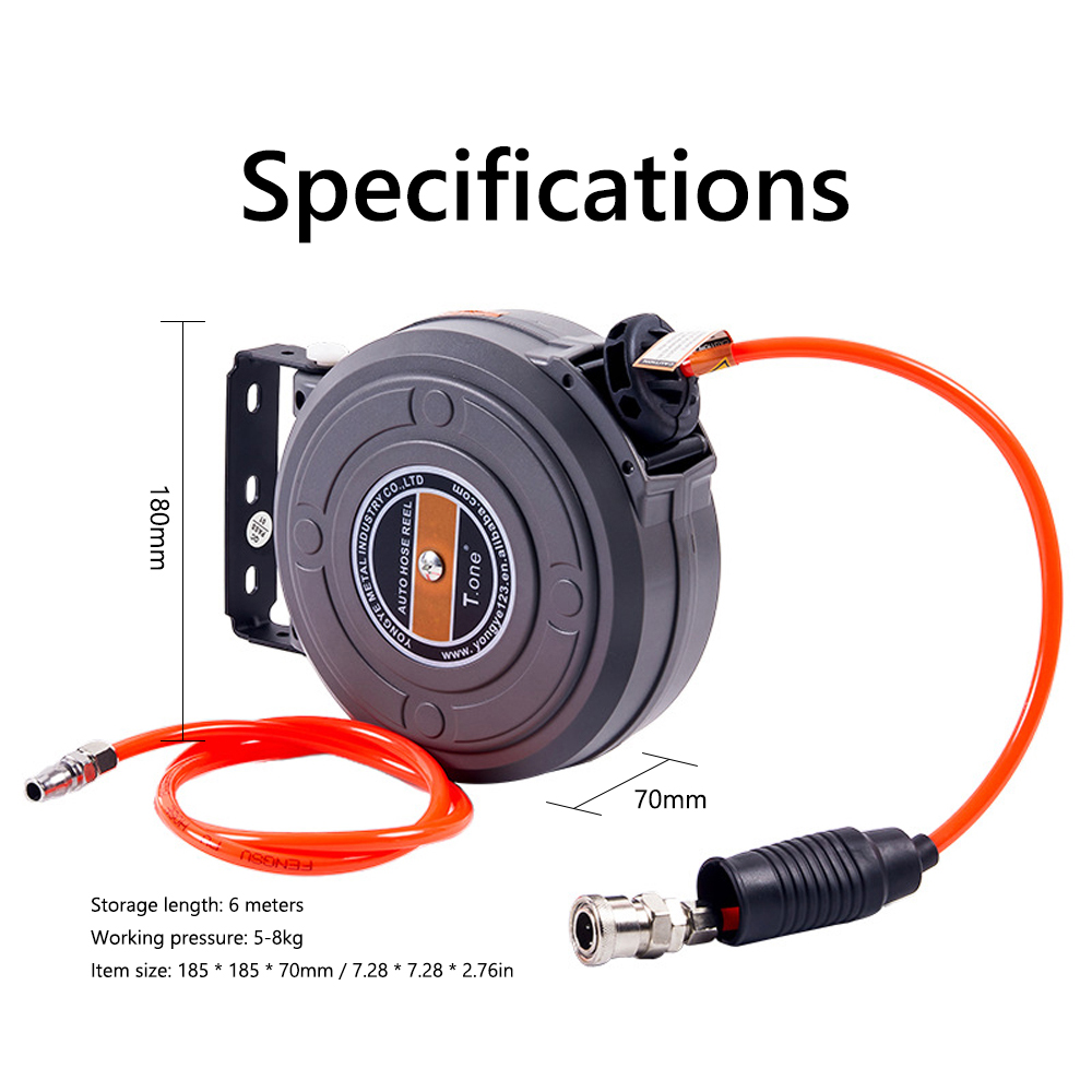 6mm Automatic Retractable Hose - Cajon Box Drum recension och pris